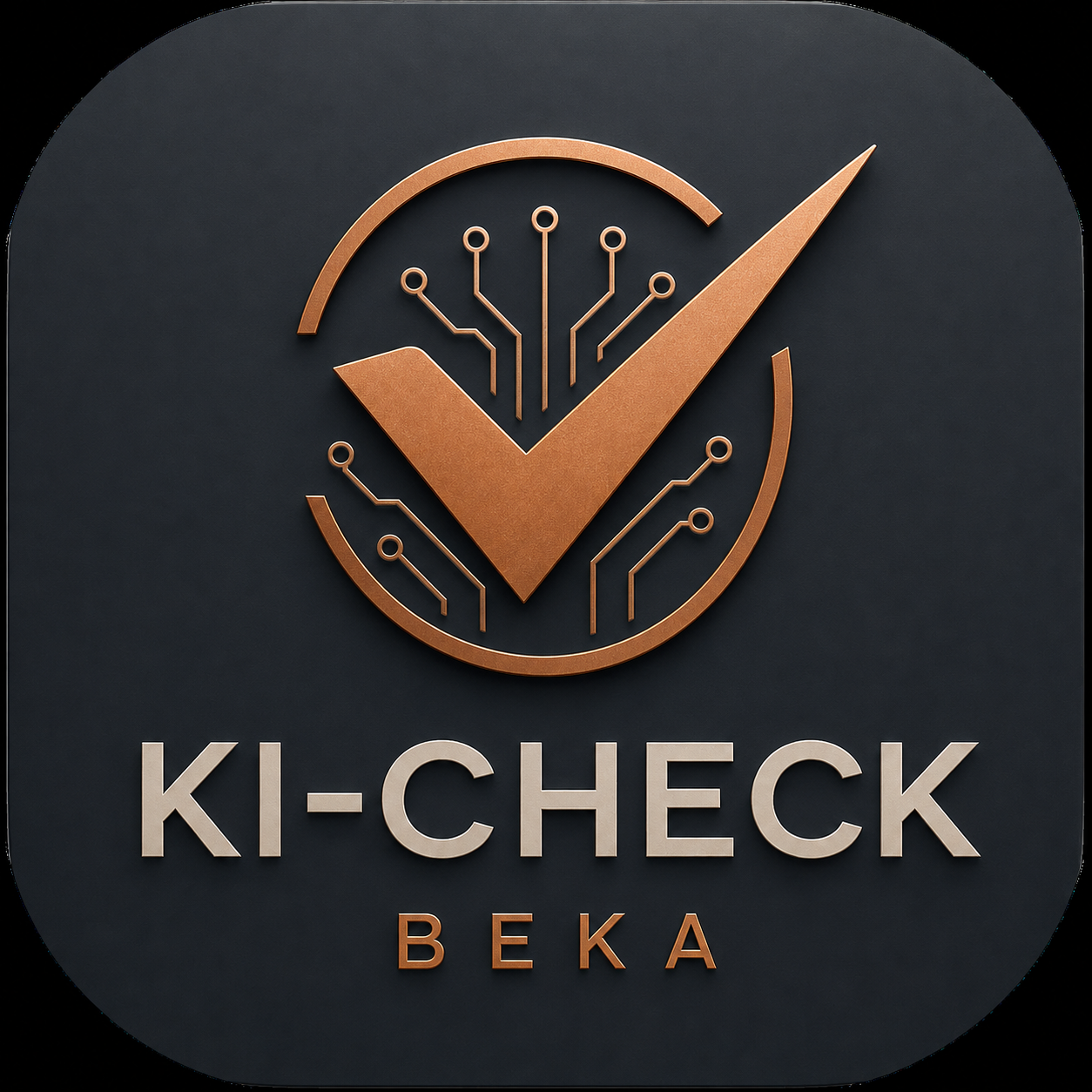 KI-CHECK BEKA Logo